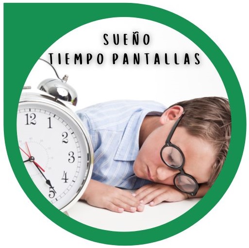 Sueño y tiempo de pantallas    